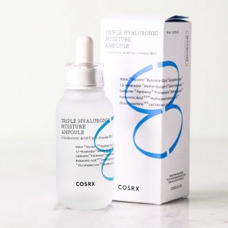 آمپول مرطوب کننده و آبرسان کوزارکس مدل Triple Hyaluronic